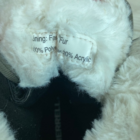 Merrell Snow Boot 6.5 Snowcreek Leather Insulated Waterproof Winter Snow Rain - Picture 8 of 10